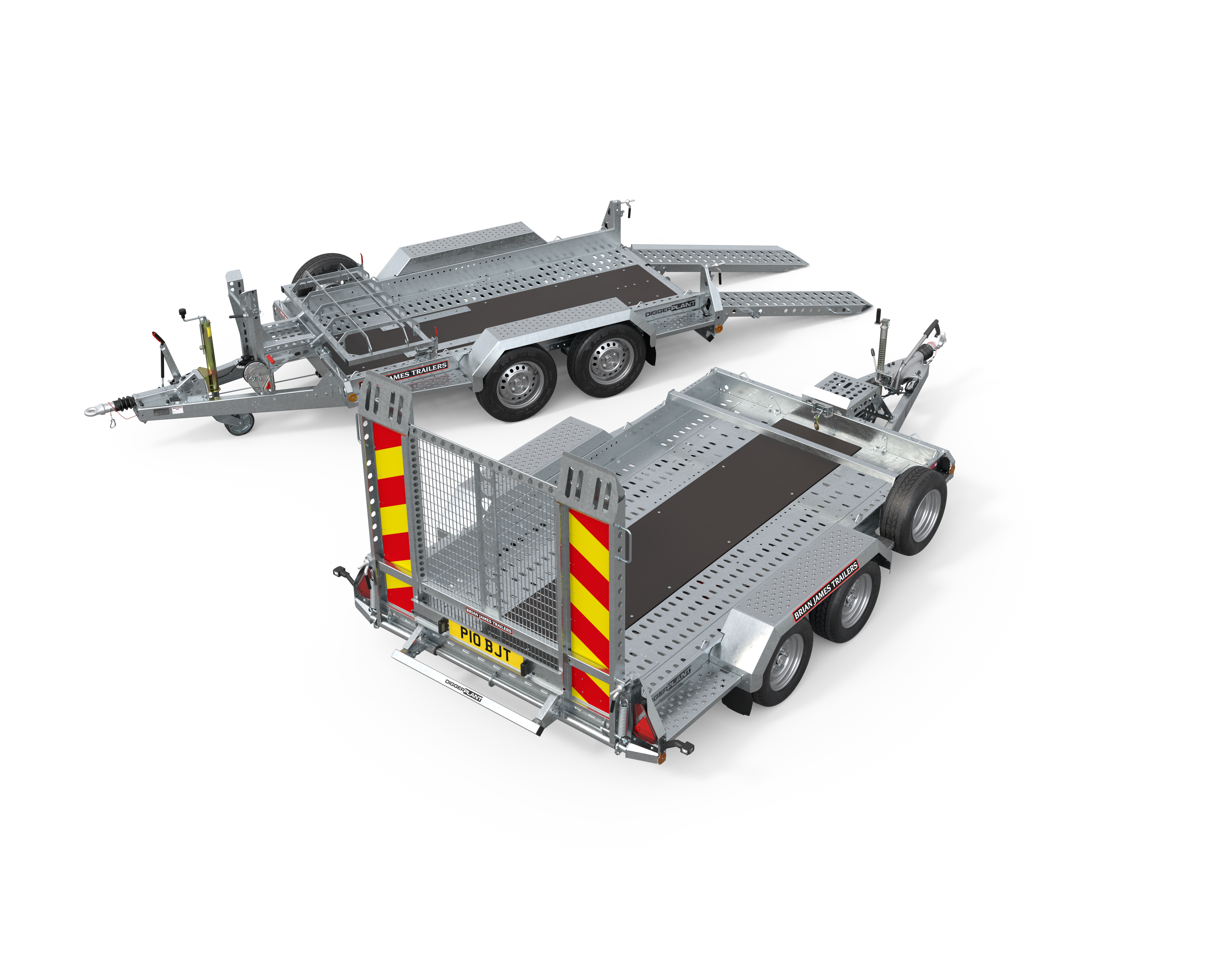 Przyczepa podkoparkowa BRIAN JAMES TRAILERS DIGGER PLANT 2.8m x 1.3m