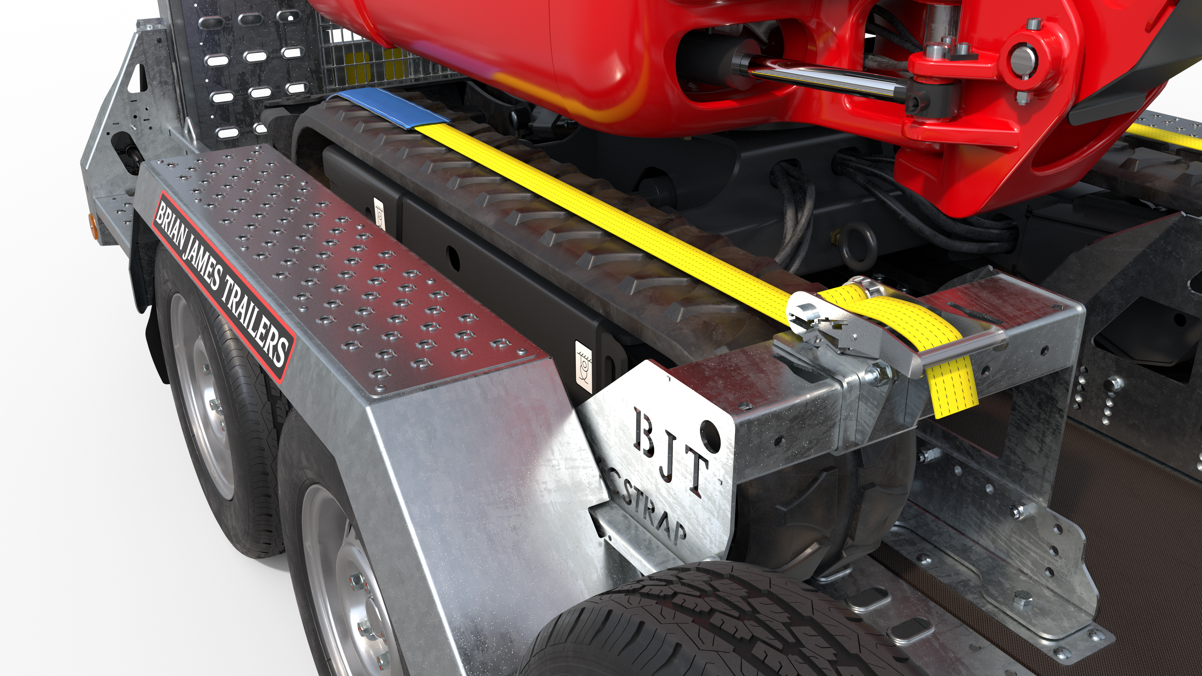 Przyczepa podkoparkowa BRIAN JAMES TRAILERS DIGGER PLANT 2.8m x 1.3m