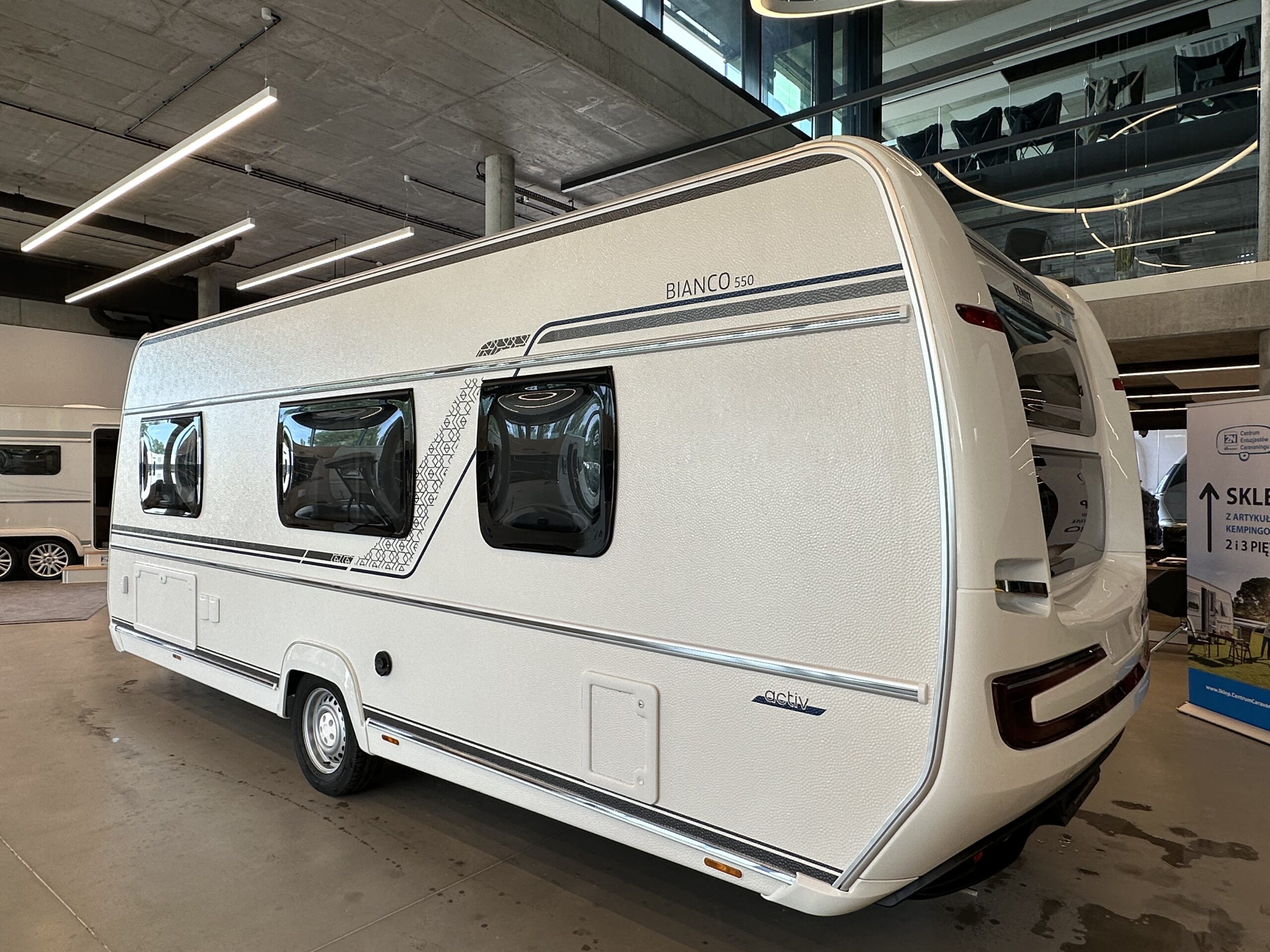 Przyczepa kempingowa Fendt 550 KMG BIANKO ACTIVE