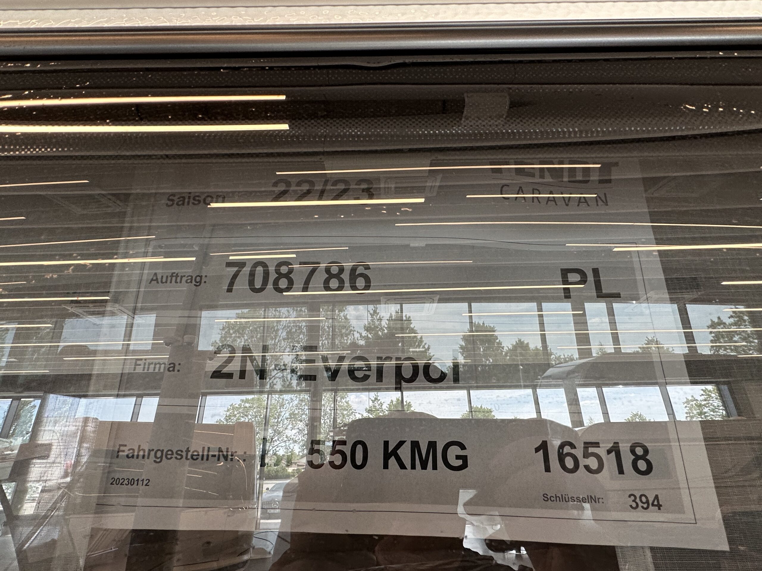 Przyczepa kempingowa Fendt 550 KMG BIANKO ACTIVE