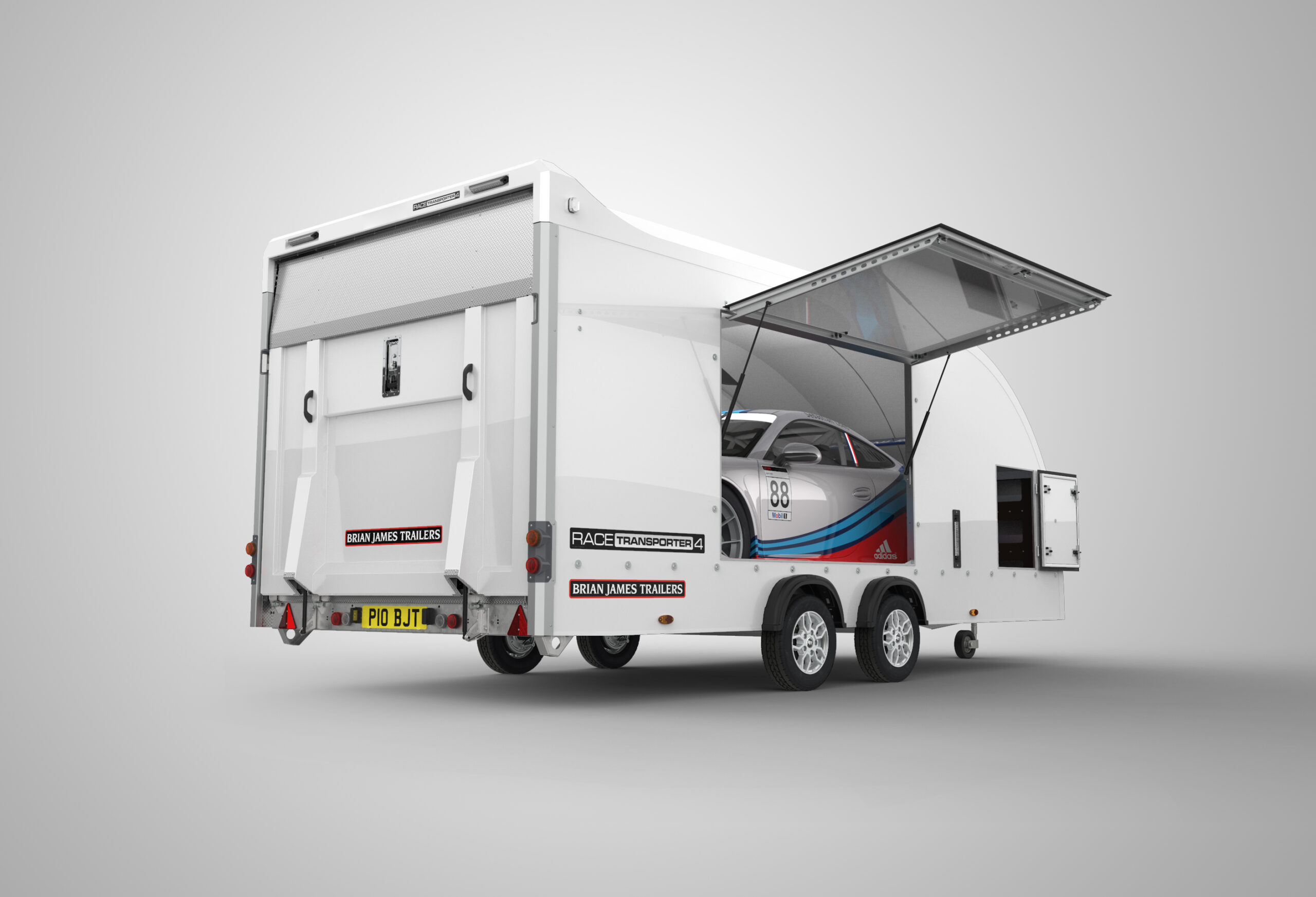 Laweta Brian James Trailers Race Transporter 4, 5.5 m x 2.12 m,