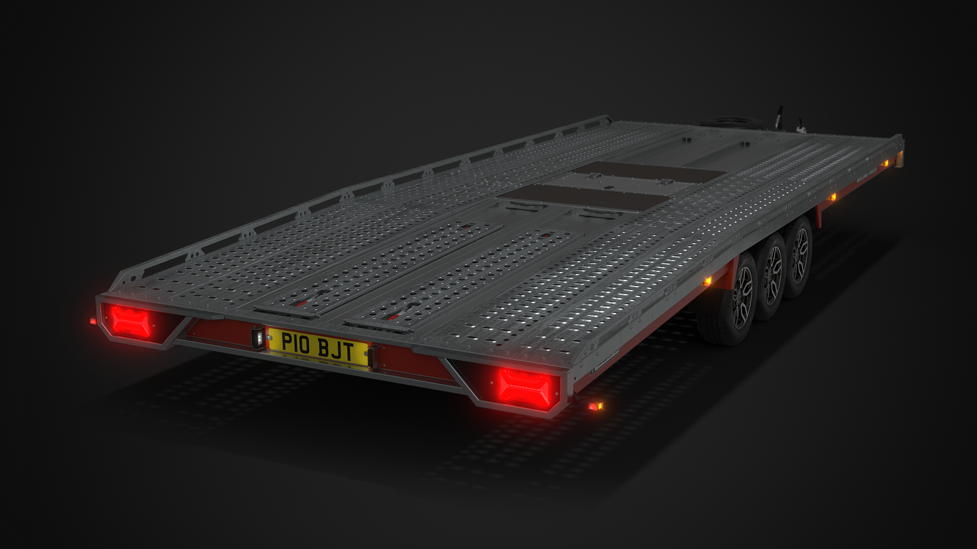 Laweta BRIAN JAMES TRAILERS T TRANSPORTER, 5.0m x 2.1m, 3.5t,