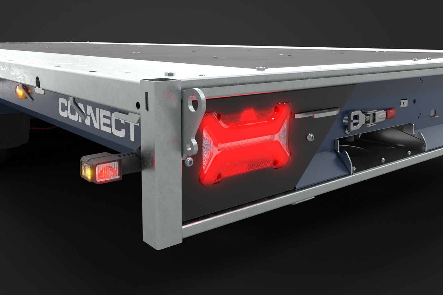 Przyczepa platforma BRIAN JAMES TRAILERS CONNECT 5.5 M X 2.29 M