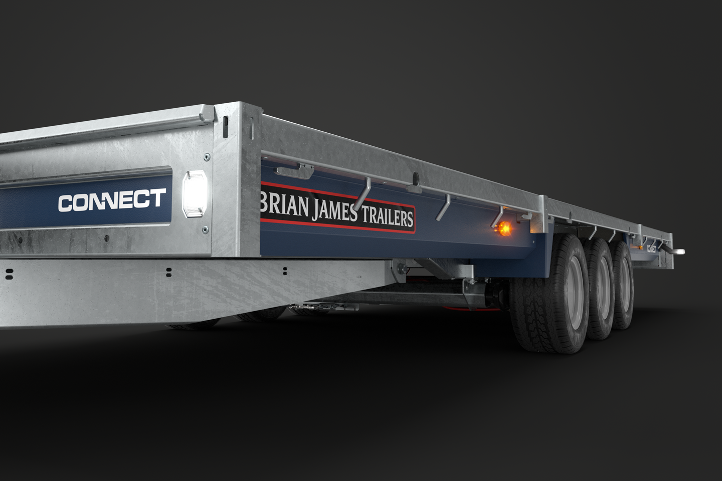 Przyczepa platforma BRIAN JAMES TRAILERS CONNECT 5.5 M X 2.29 M