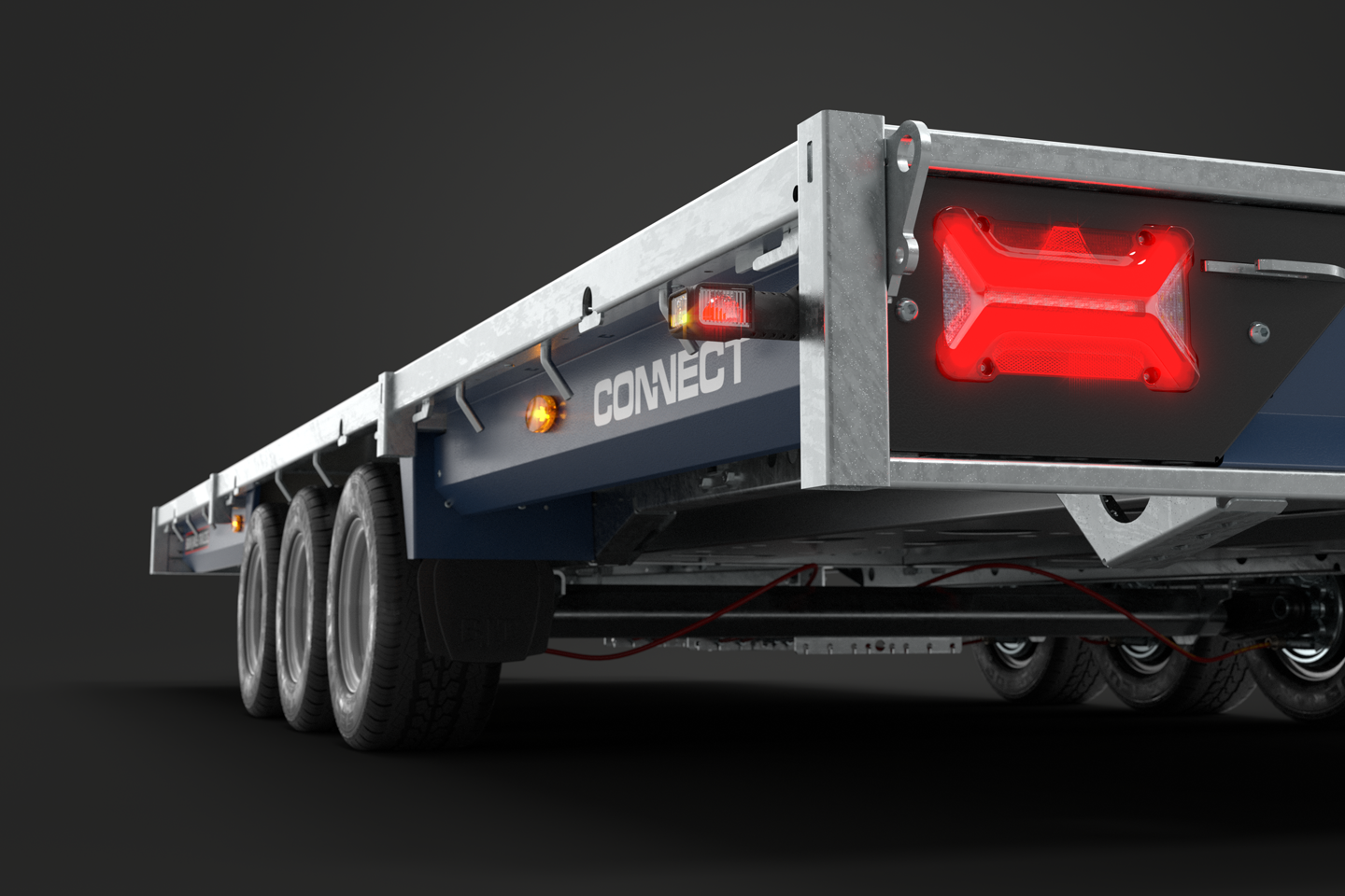 Przyczepa platforma BRIAN JAMES TRAILERS CONNECT 5.5 M X 2.29 M