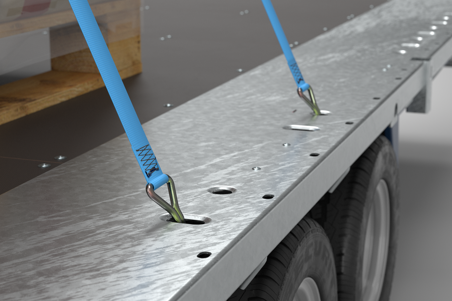 Przyczepa platforma BRIAN JAMES TRAILERS CONNECT 5.5 M X 2.29 M