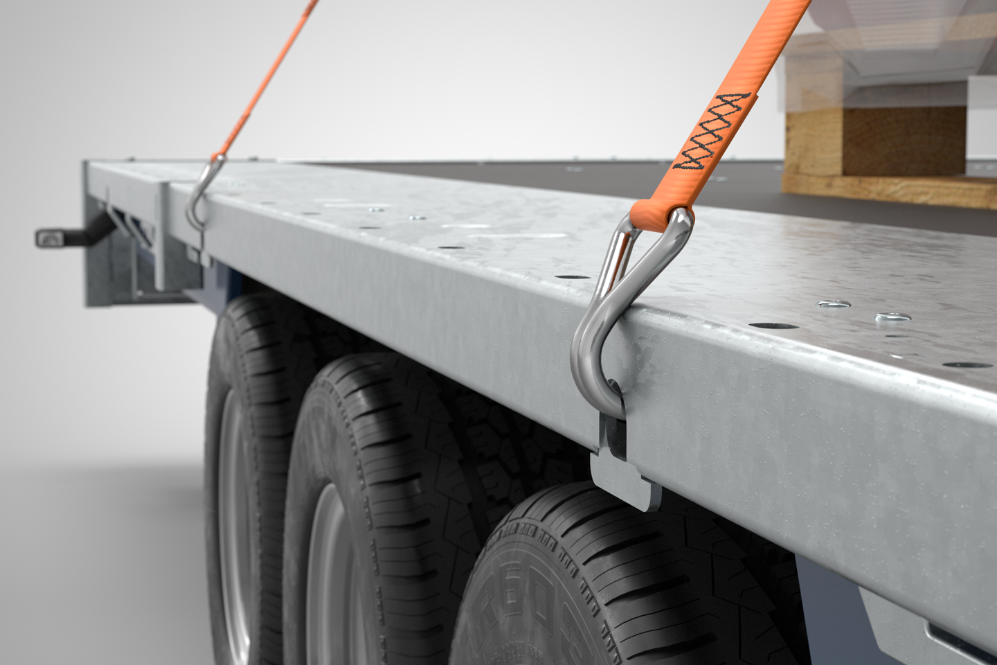 Przyczepa platforma BRIAN JAMES TRAILERS CONNECT 5.5 M X 2.29 M