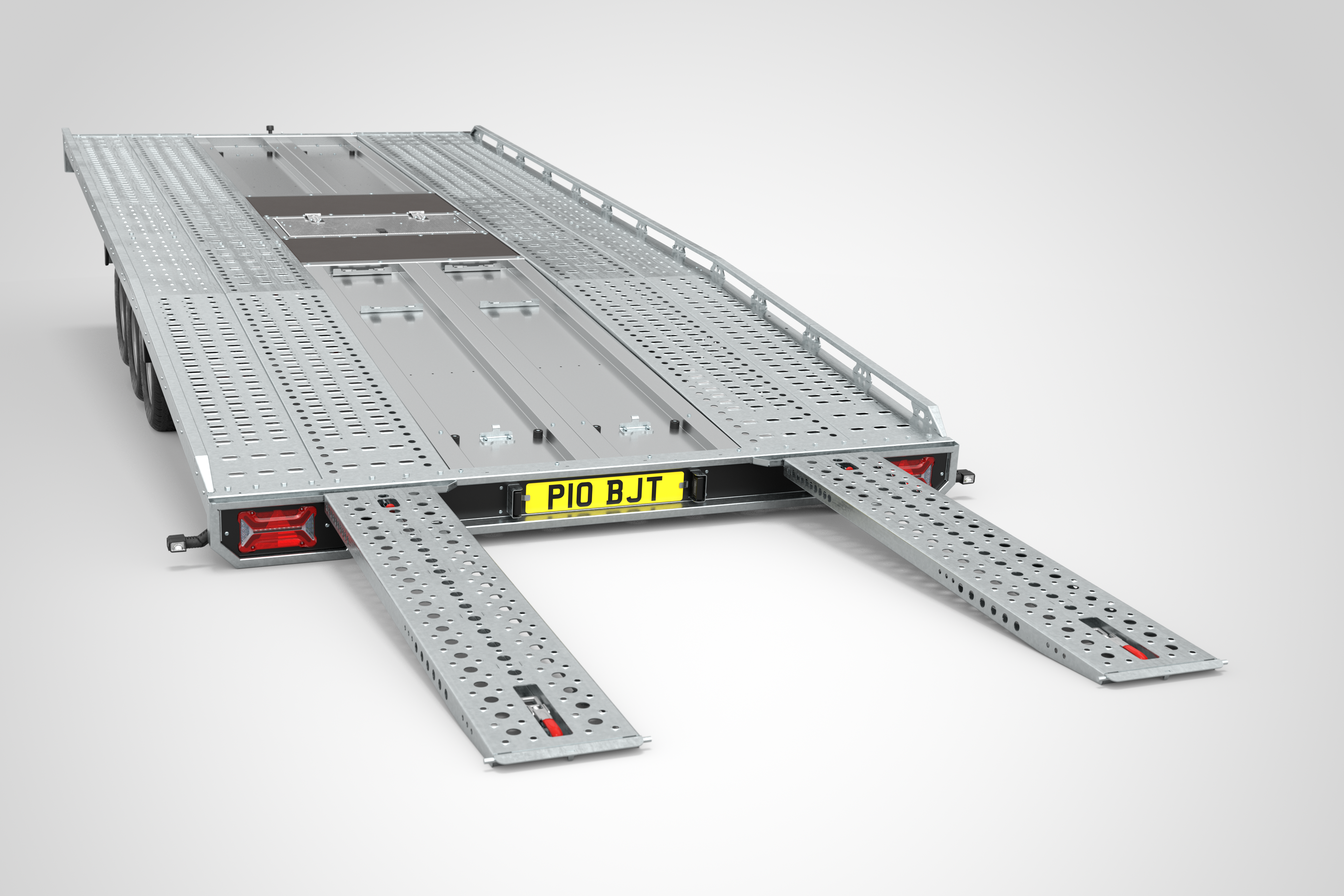 LAWETA BRIAN JAMES TRAILERS T Transporter, 5.0m x 2.24m, 3.5t, 10in wheels, 3 osie – 231-5022-35-3-10