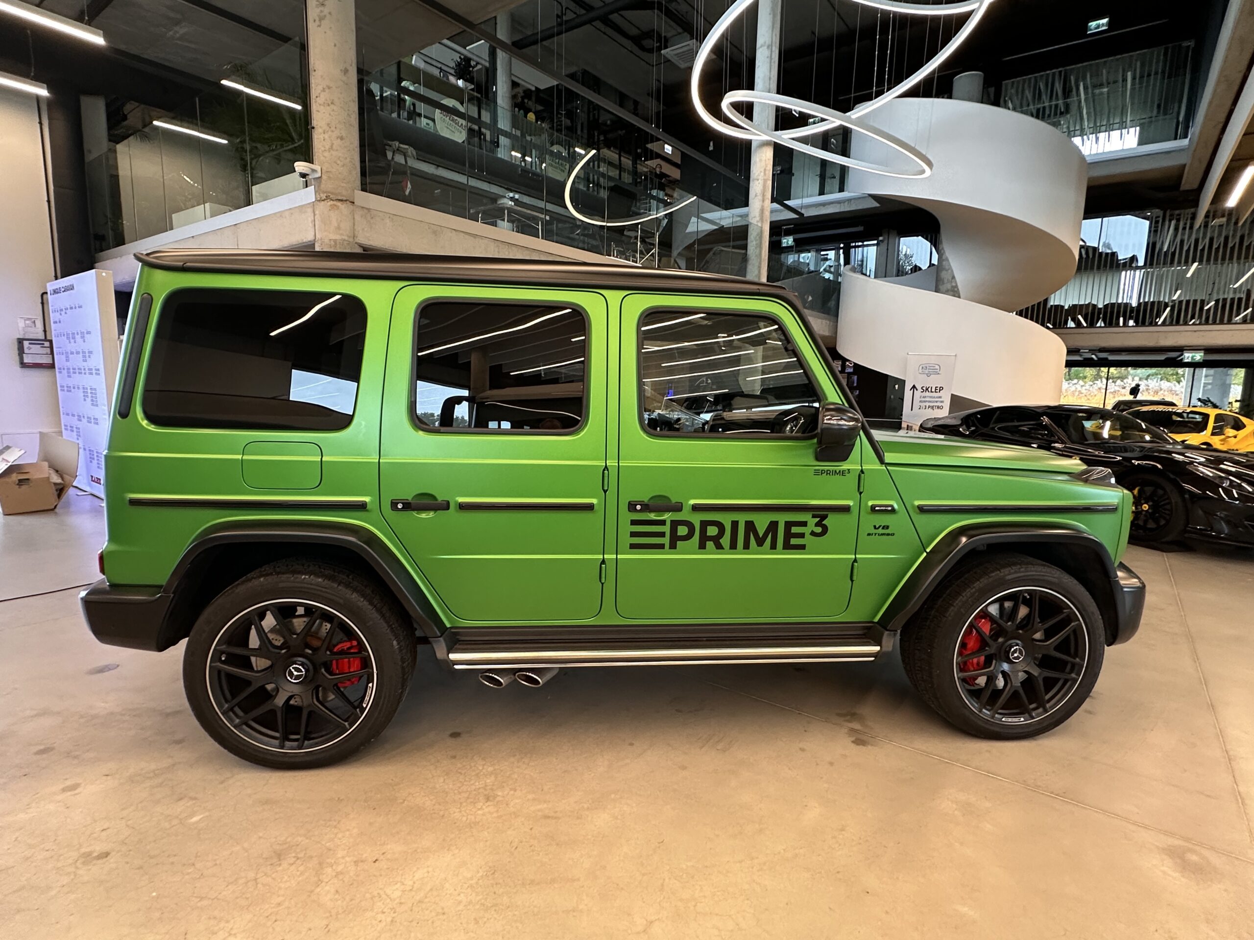 Mercedes-Benz Klasa G W464 4.0 G63 AMG 4MATIC 585 KM GREEN HELLO MAGNO