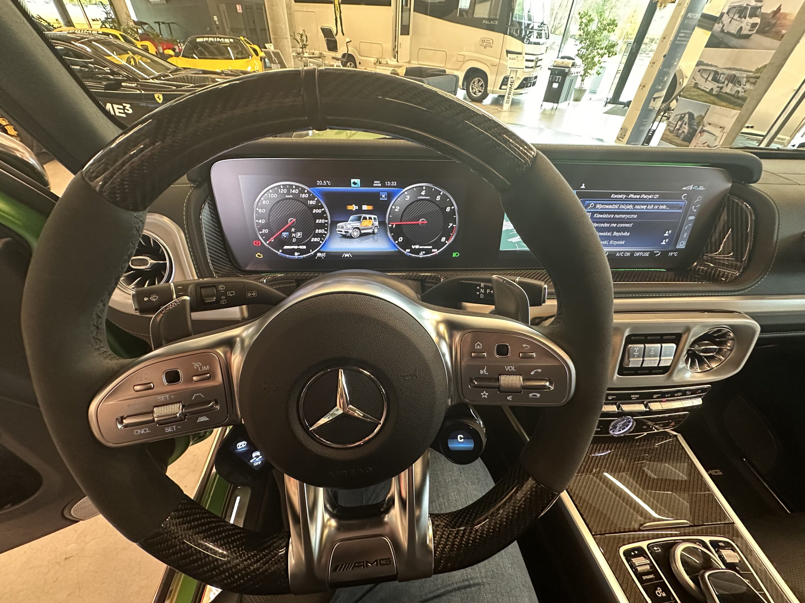 Mercedes-Benz Klasa G W464 4.0 G63 AMG 4MATIC 585 KM GREEN HELLO MAGNO