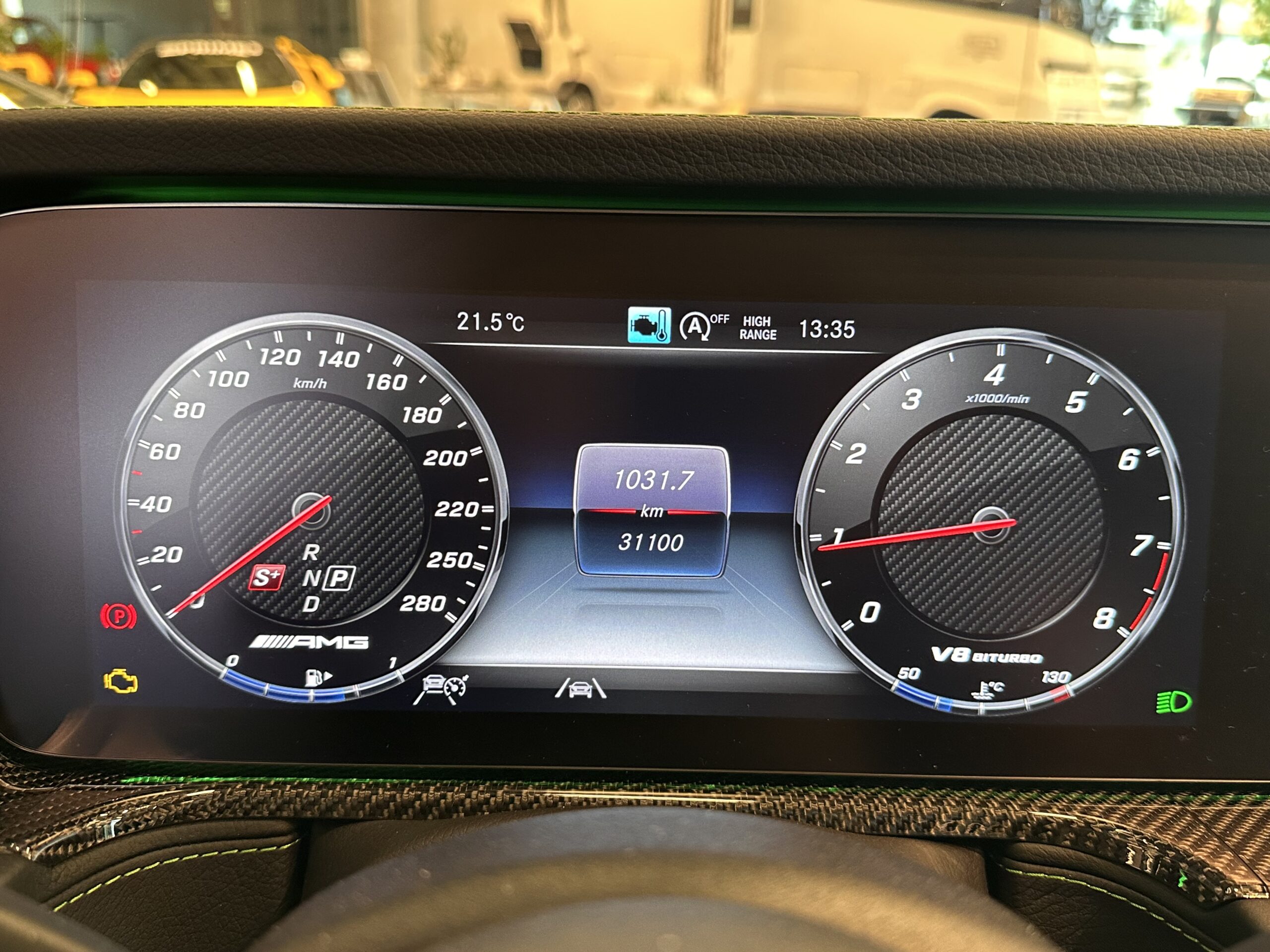 Mercedes-Benz Klasa G W464 4.0 G63 AMG 4MATIC 585 KM GREEN HELLO MAGNO