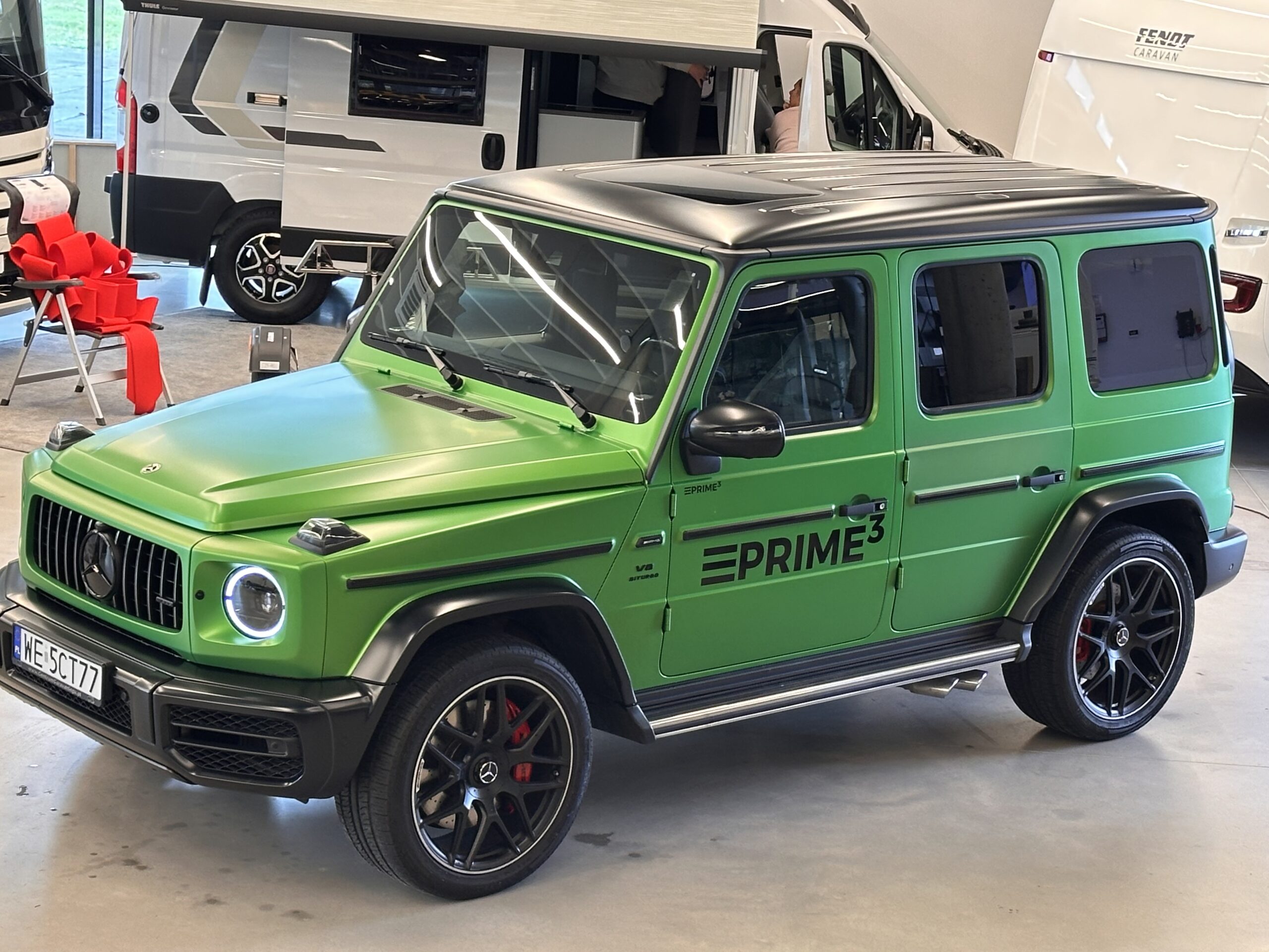 Mercedes-Benz Klasa G W464 4.0 G63 AMG 4MATIC 585 KM GREEN HELLO MAGNO